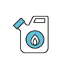 Fire debris and Inflammable Substances Analysis Icon